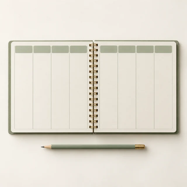 Weekly planner